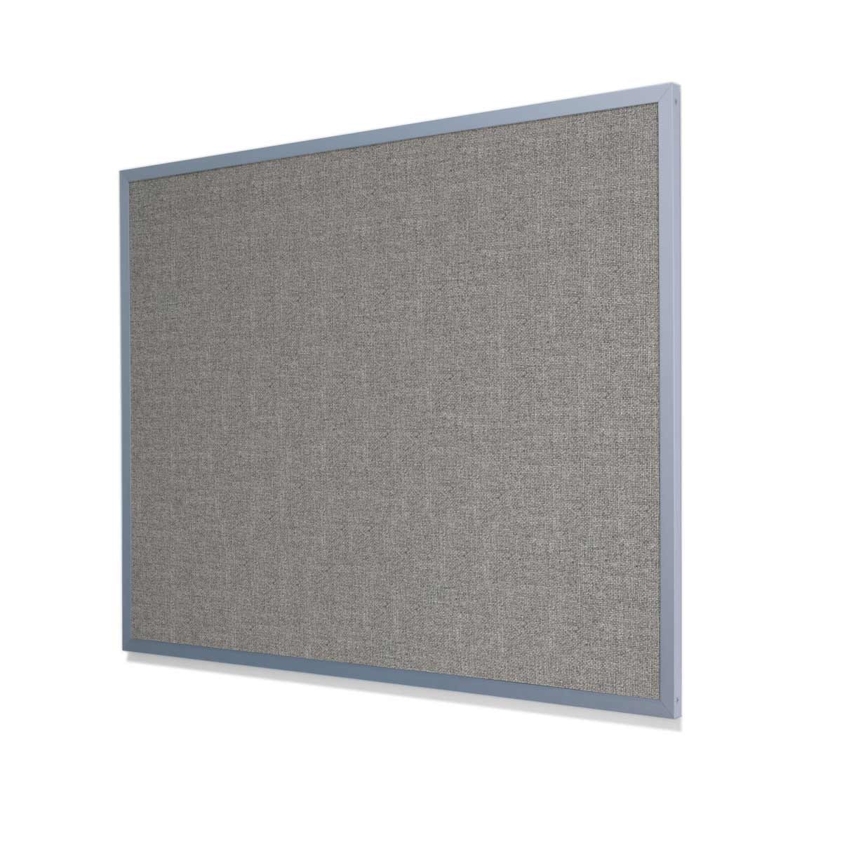 Guilford of Maine FR701 Grey Mix Cork Board with Heavy Aluminum Frame